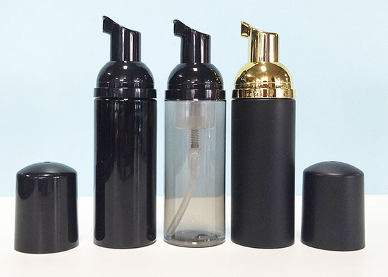 Schaum-Pumpflasche-Antidurchsickern 50ml 60ml Lash Cleanser Black Travel Size
