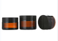ODM-Soem 4-Unze-kosmetische Glasgläser mit Deckeln Amber Lip Balm Jars