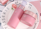 Soem-ODM-Rosa-kosmetische LuxusPumpflasche und Cremetiegel 10ml - 150ml