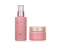 Soem-ODM-Rosa-kosmetische LuxusPumpflasche und Cremetiegel 10ml - 150ml
