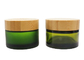 Bambuskosmetische Gläser der kappen-30ml, Mattglas-Lotion rüttelt Antikorrosion