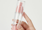 UVkosmetische luftlose Flasche des überzug-100ML transparent mit rosa Spray-Pumpe