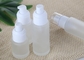Klare leere Skincare Flaschen der Mattglas-Serum-Pumpflasche-50ml 100ml