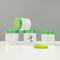 Freundliches scheuern Rosa-Grün-kosmetisches Glas Eco Buttergesichts-Creme-Behälter 8oz