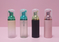Kundenspezifisches Rosa bereifte leere Lash Cleanser Bottles Kremeispumpflasche 60ml